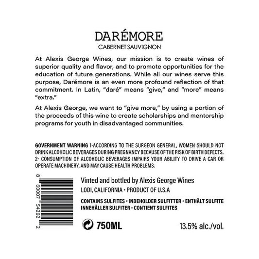 Daremore Cabernet Sauvignon 750ml