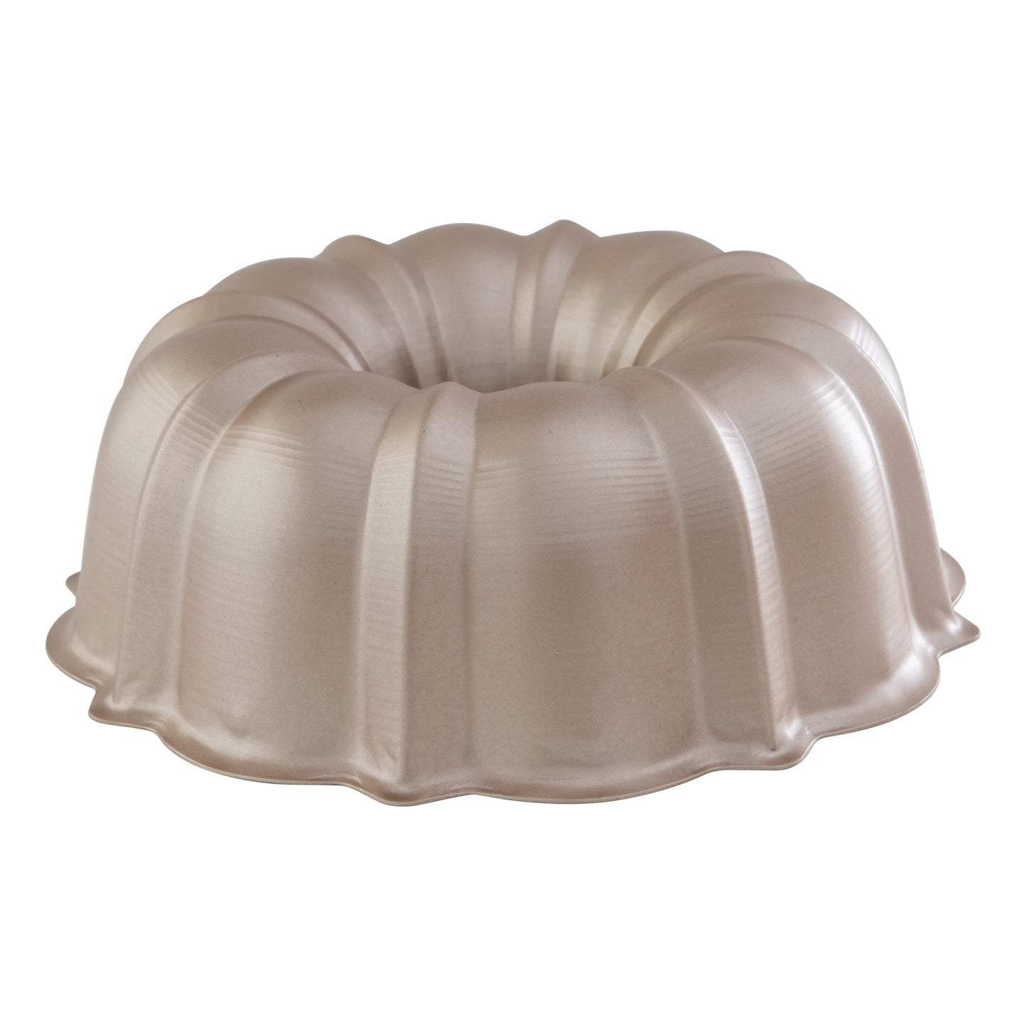 Nordic Ware Formed Aluminum Rose Gold Classic Bundt Pan, 12 Cup, 10.3" x 10.3" x 3.6"