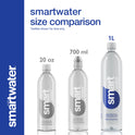 smartwater vapor distilled premium water, 1 liter, bottle