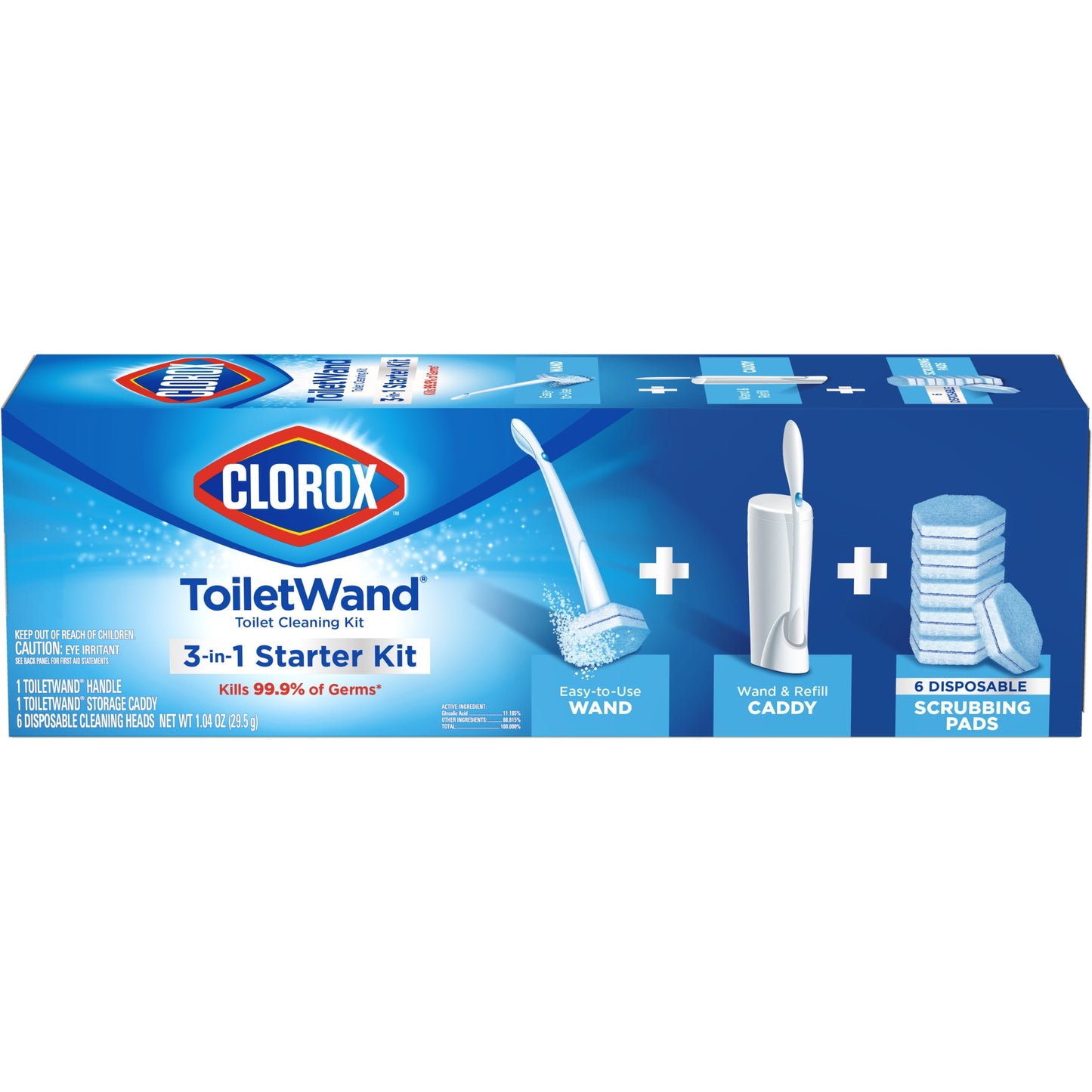 Clorox ToiletWand Disposable Toilet Bowl Brush Cleaner System