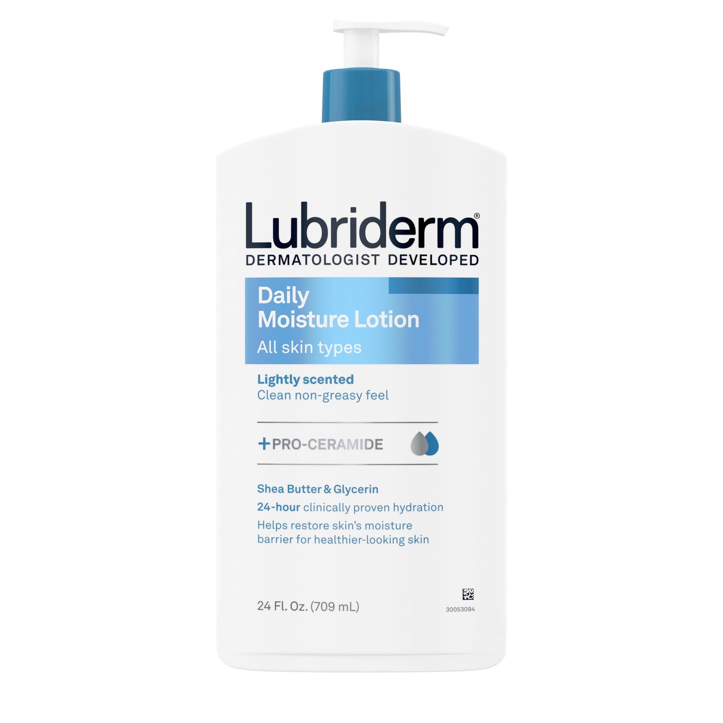 Lubriderm Daily Moisture Body Lotion + Pro-Ceramide, 24 fl, oz