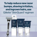 Gillette SkinGuard Men's Razor Handle and 2 Blade Refills