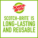 Scotch-Brite Heavy Duty Scour Pads, 3 Scouring Pads