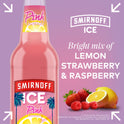 Smirnoff Ice Pink Lemonade Sparkling Drink, 11.2oz Bottles, 6pk