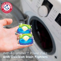 Arm & Hammer Plus OxiClean 5-in-1 Laundry Detergent Power Paks, 92 Count