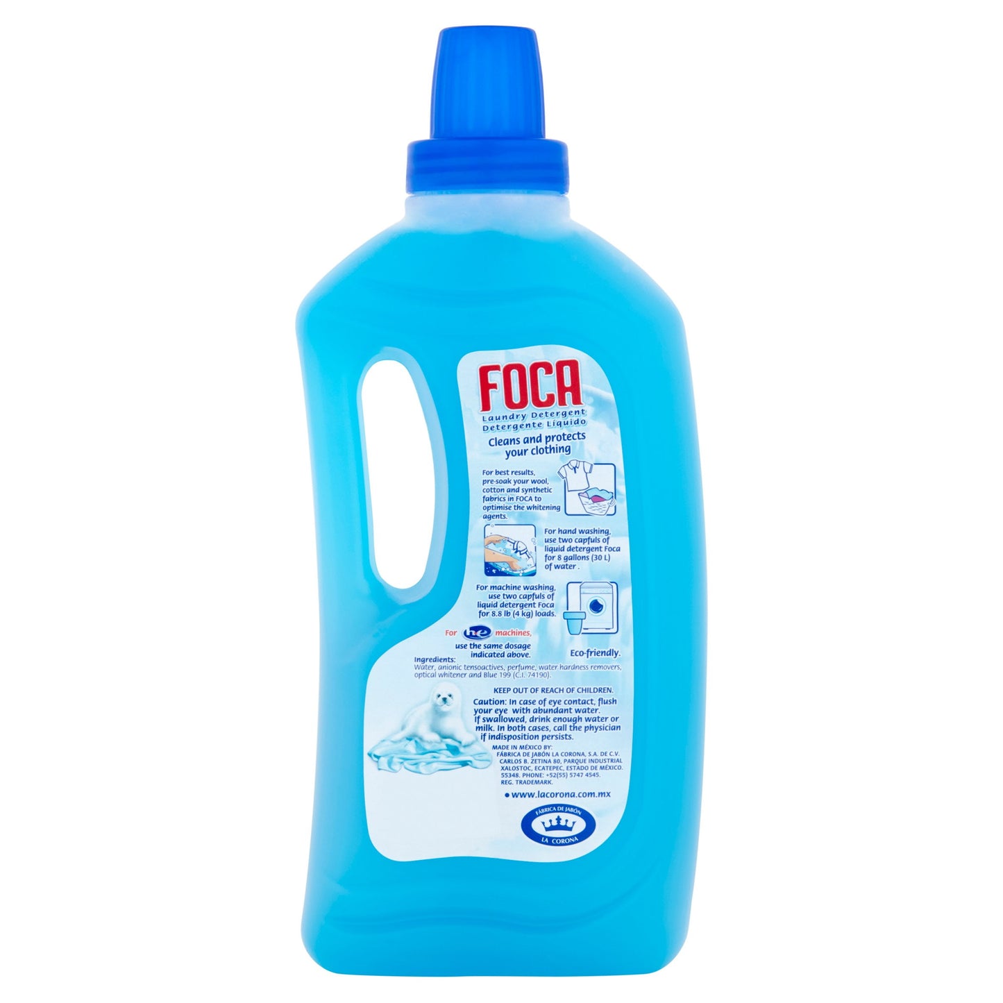 Foca Laundry Detergent, 33.81 fl oz