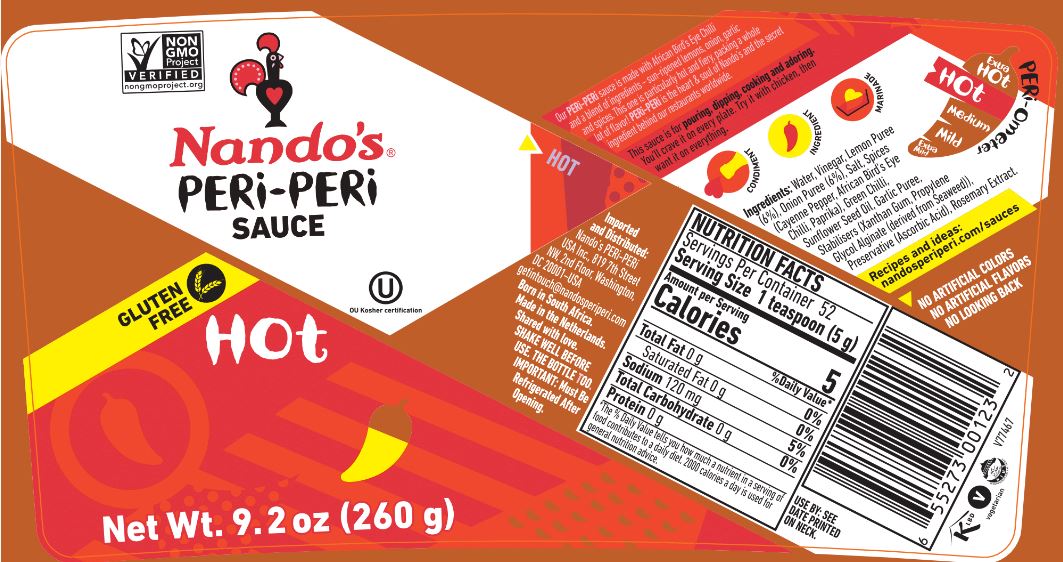 Peri-Peri Sauce Hot