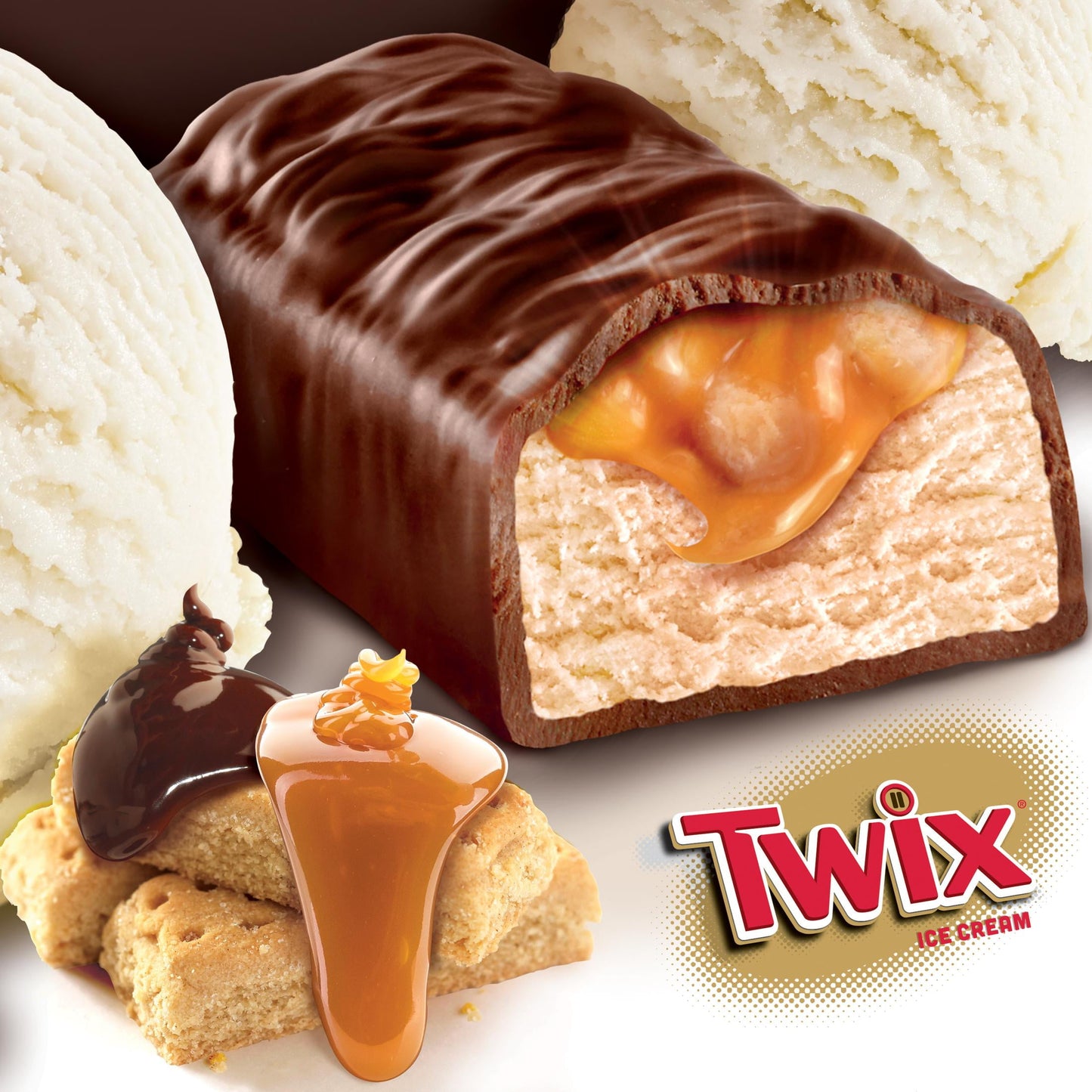 Twix Ice Cream Bars 6-Count Box