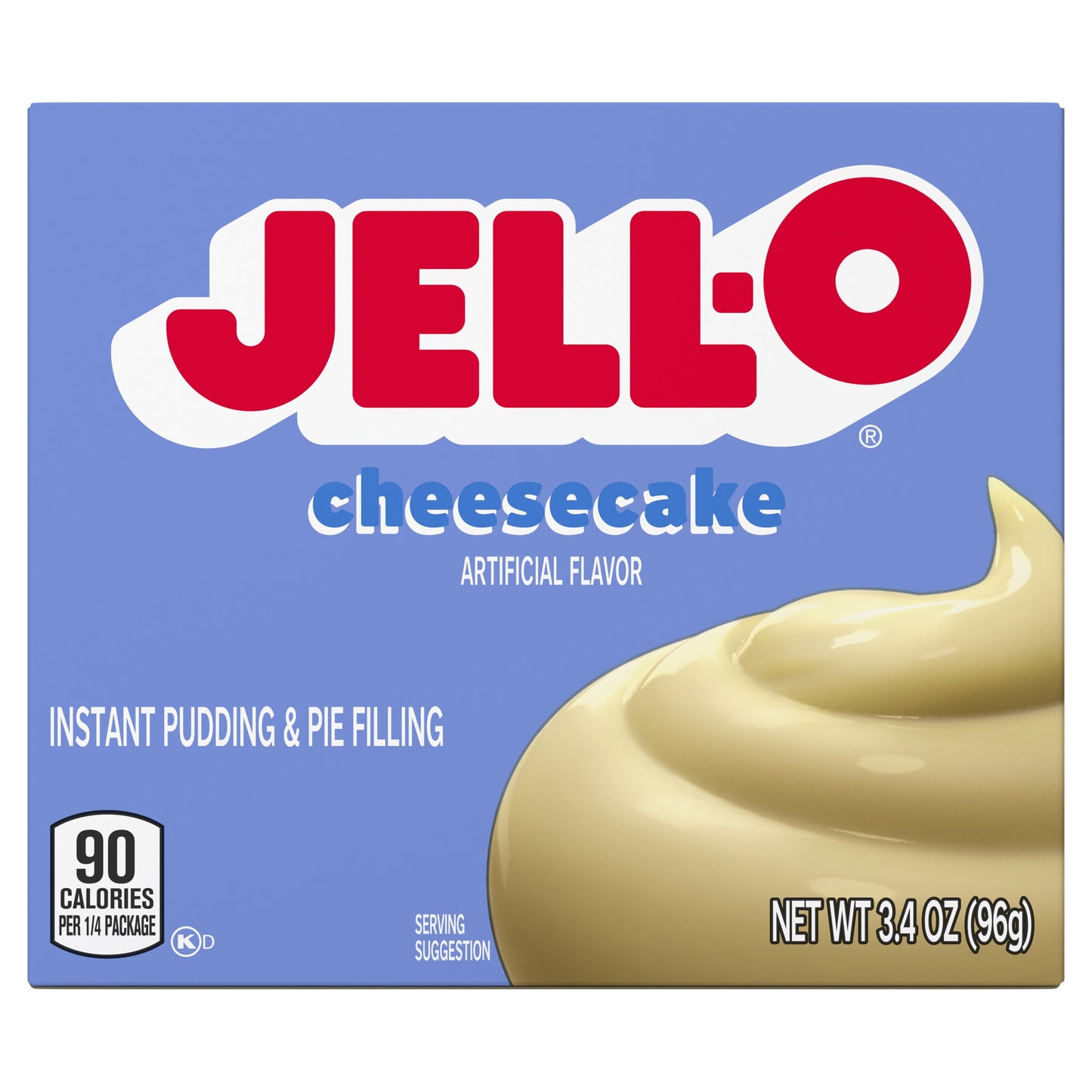 Jell-O Cheesecake Artificially Flavored Instant Pudding & Pie Filling Mix, 3.4 oz Box