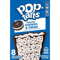 Pop-Tarts Frosted Cookies and Creme Instant Breakfast Toaster Pastries, Shelf-Stable, Ready-to-Eat, 13.5 oz, 8 Count Box