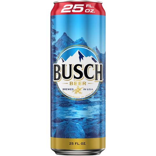 Busch Beer 25 fl oz 1 Can, 4.3% ABV, Domestic