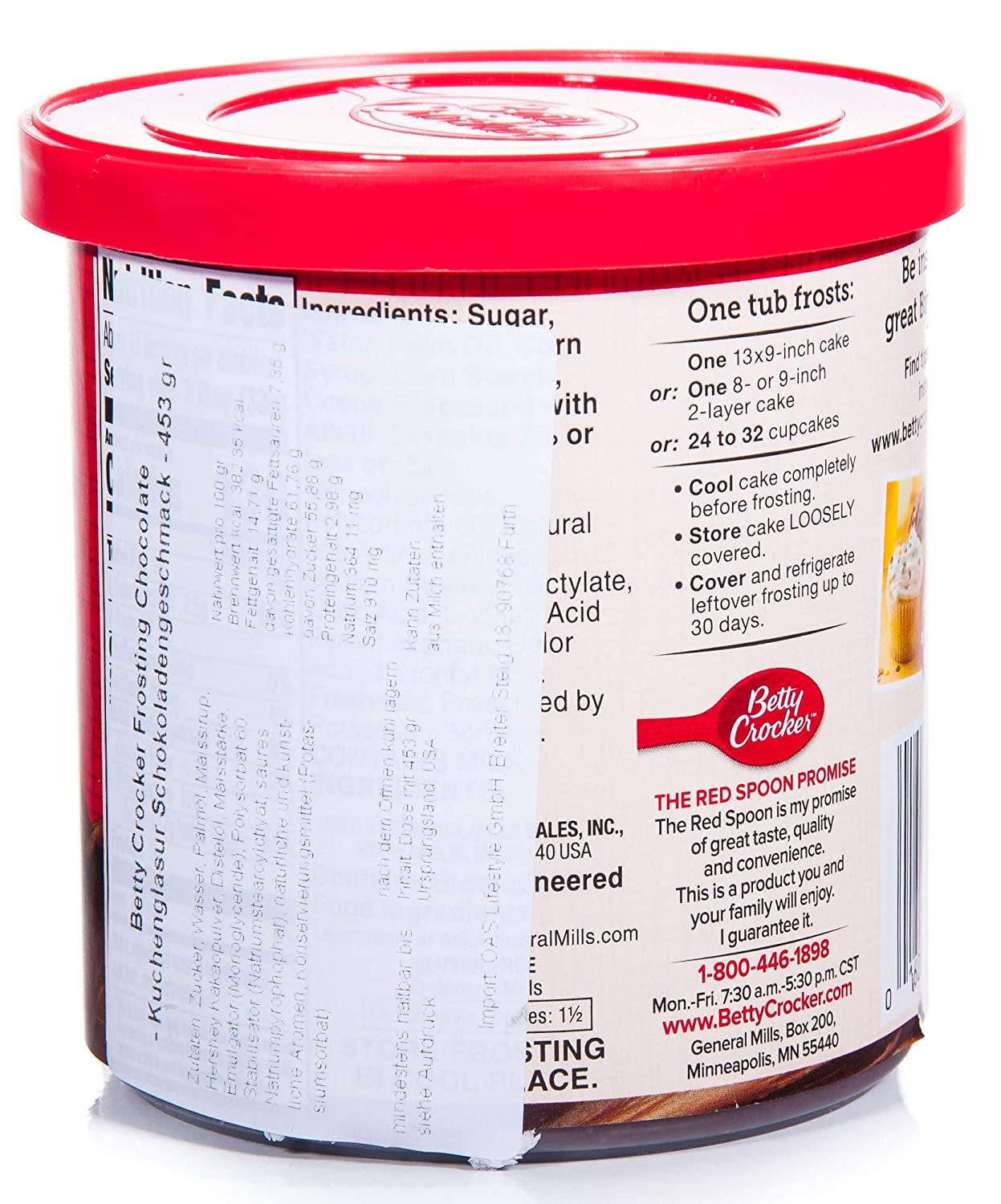 Betty Crocker Gluten Free Chocolate Frosting, 16 oz.