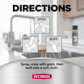 Weiman Stainless Steel Kitchen Appliance Cleaner & Polish, 12 oz