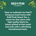 Gold Peak Sweetened Black Tea Bottle, 59 fl oz