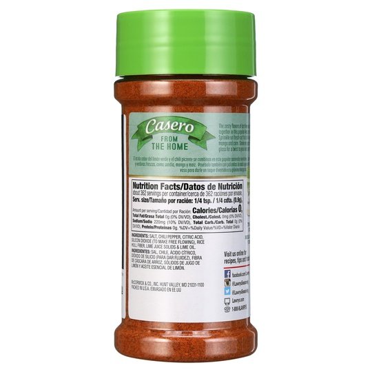 Lawry's Casero Chili and Lime Seasoning, 11.5 oz