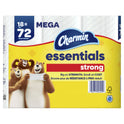 Charmin Essentials Strong Toilet Paper, 18 Mega Rolls