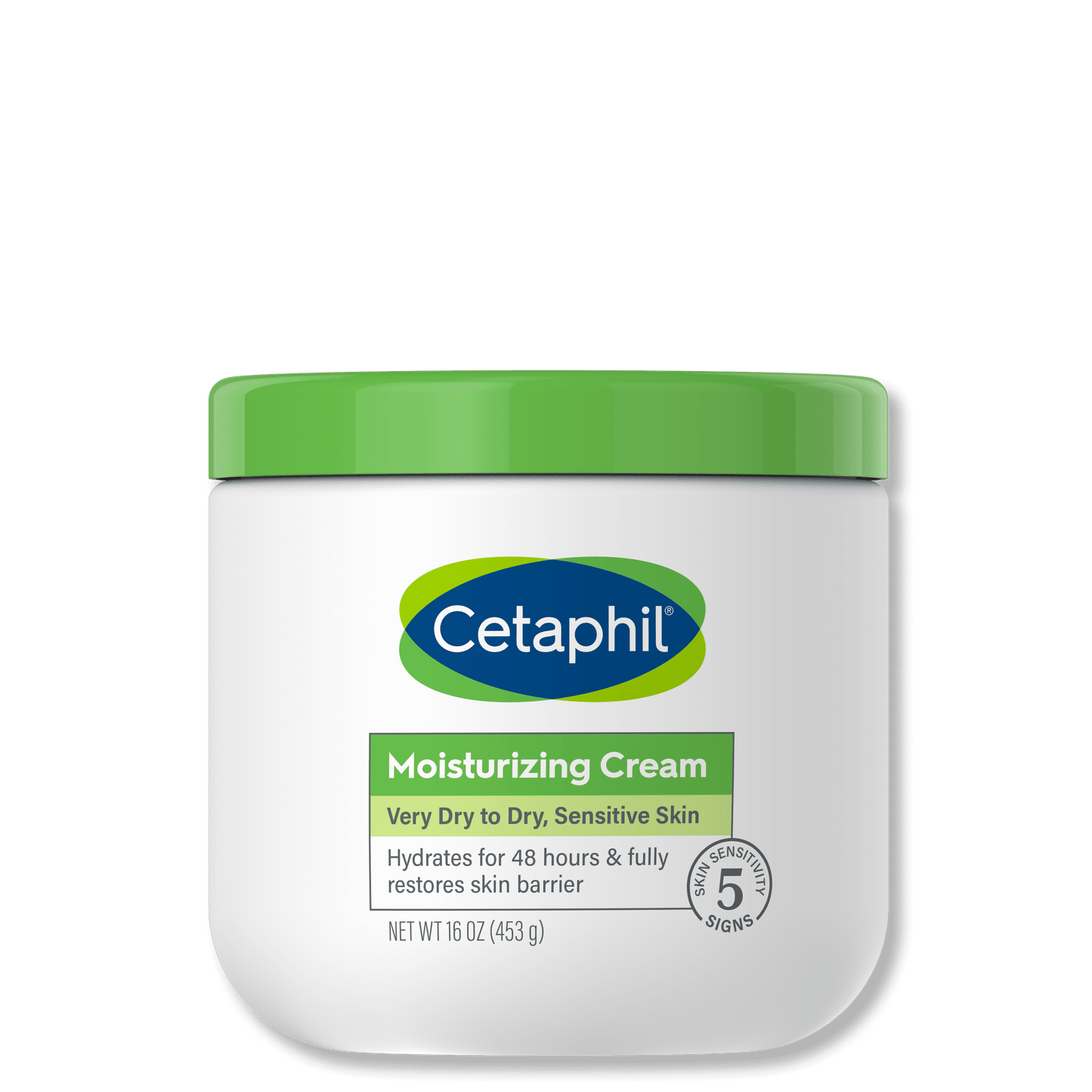 Cetaphil Moisturizing Cream for Dry to Very Dry, Sensitive Skin, 16 oz, Fragrance Free