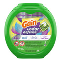 Gain Flings Laundry Detergent Pacs with Odor Defense, 60 Ct, Super Fresh