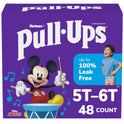 Pull-Ups Boys' Potty Training Pants, 5T-6T (50+ lbs), 48 Count