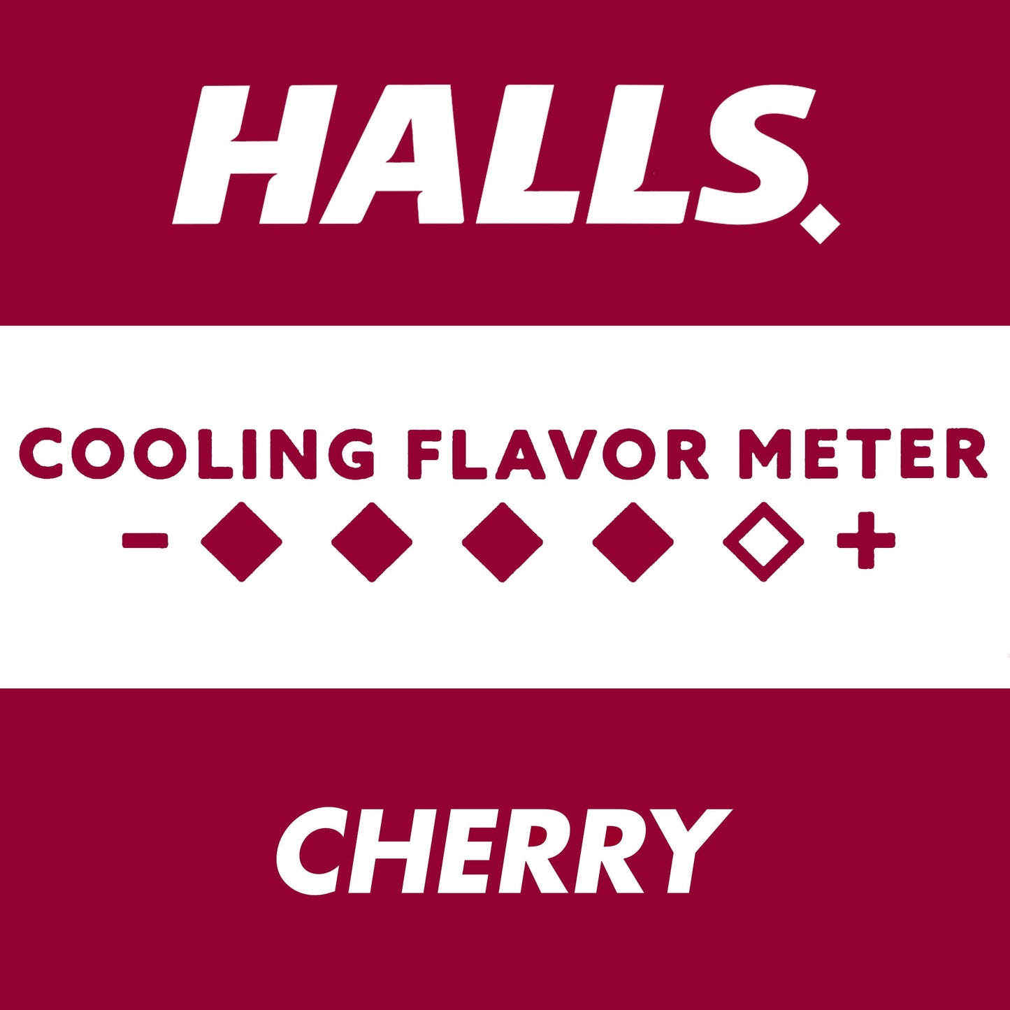 HALLS Relief Cherry Cough Drops, Economy Pack, 80 Drops