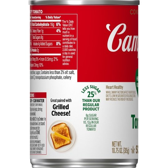 Campbell's Condensed Healthy Request Tomato Soup, 10.75 Ounce Can