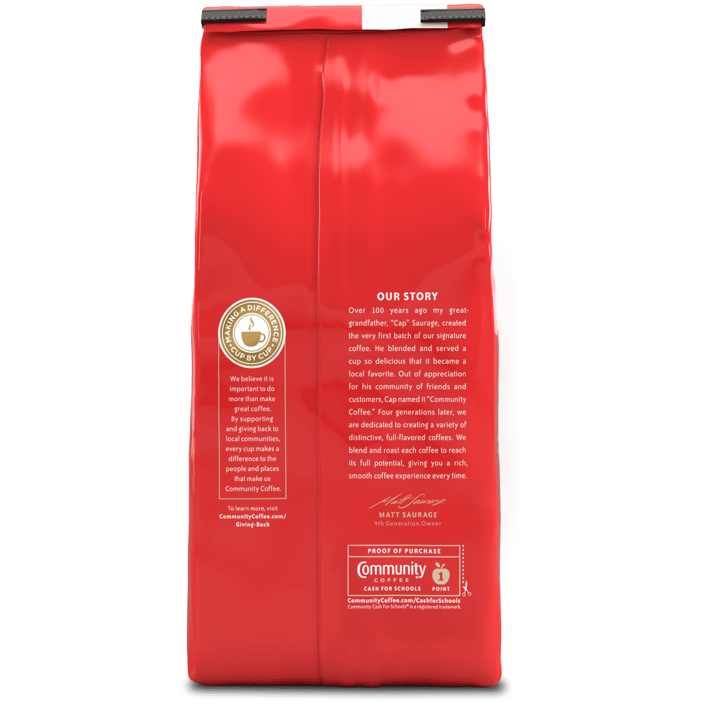 Community Coffee Coffee and Chicory 12 Ounce Bag