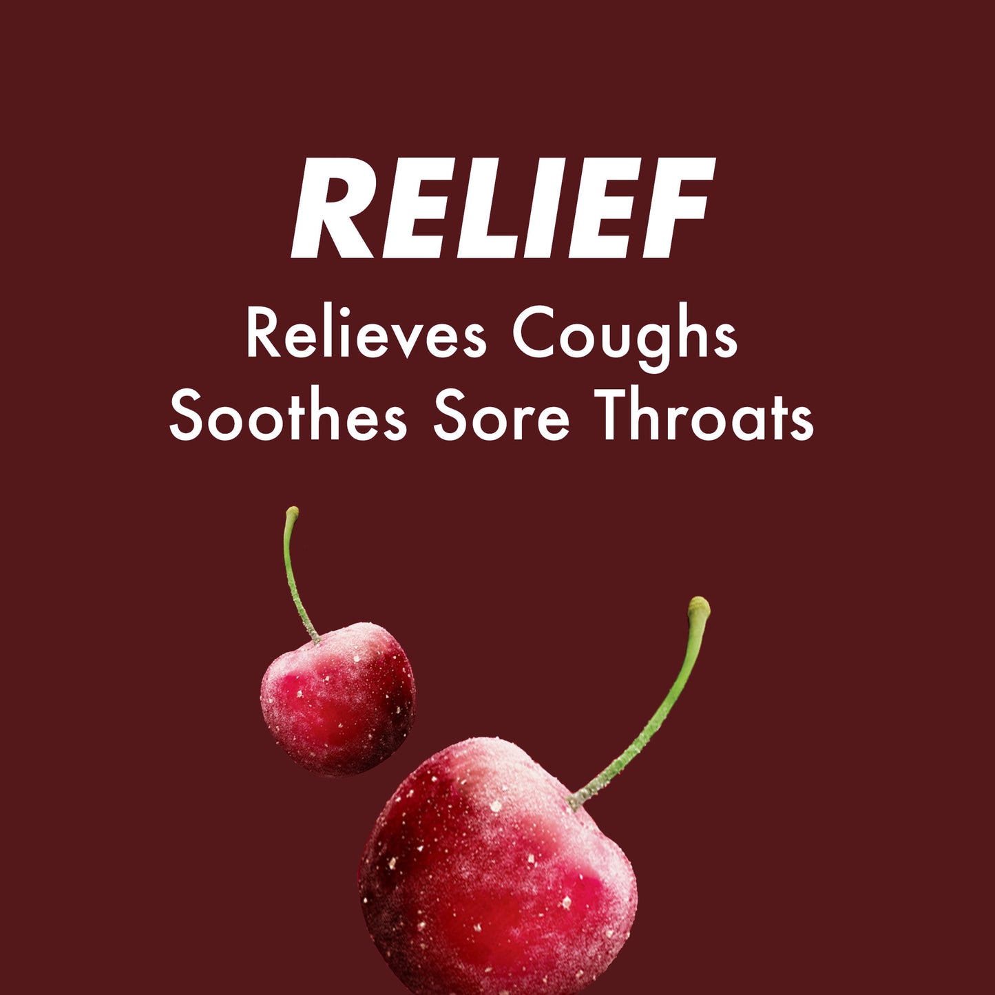 HALLS Relief Sugar Free Black Cherry Flavor Cough Drops, Economy Pack, 1 Bag (70 Drops)