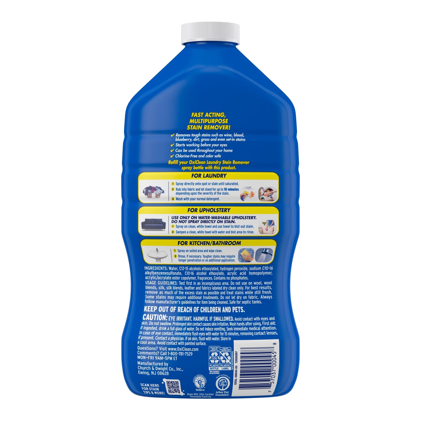 OxiClean Laundry Stain Remover Refill, 56 fl oz