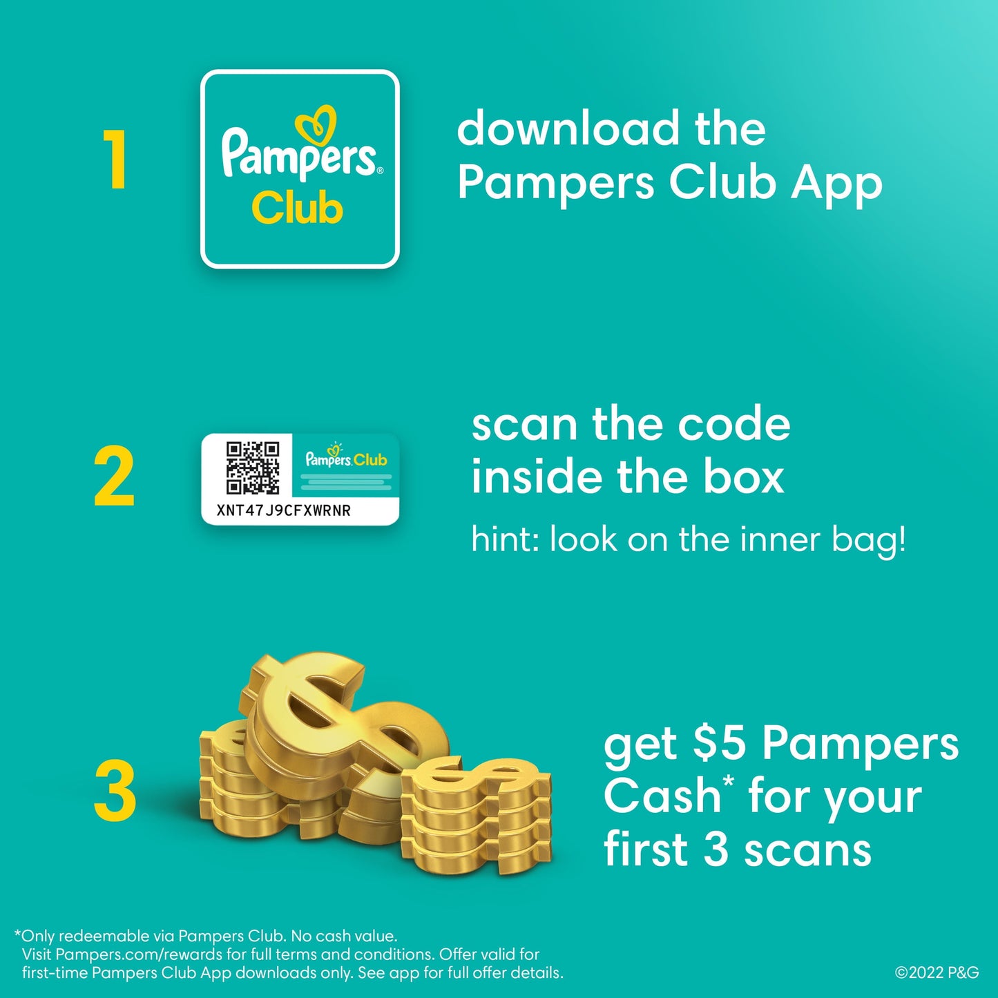 Pampers Baby Dry Diapers Size 7, 54 Count (Select for More Options)