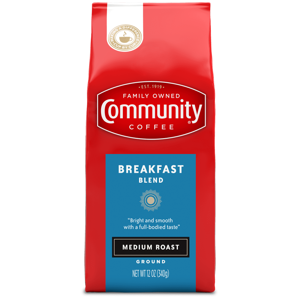 Community Coffee Breakfast Blend 12 Ounce Bag