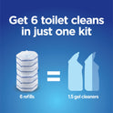 Clorox ToiletWand Disposable Toilet Bowl Brush Cleaner System