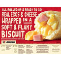 Jimmy Dean Egg Ham & Cheese Biscuit Roll Ups, 12.8 oz, 8 Ct (Frozen)