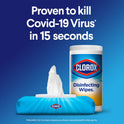 Clorox Bleach-Free Disinfecting and Cleaning Wipes, Fresh Scent, 75 Count