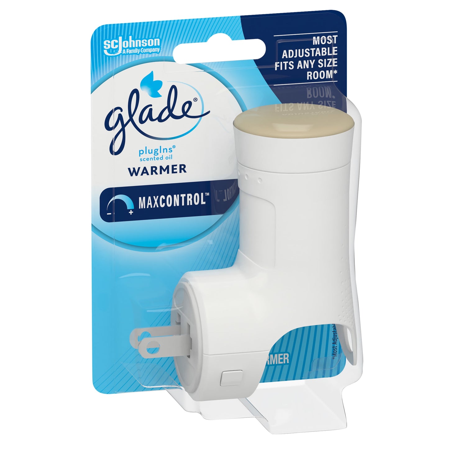Glade PlugIns Warmer 1 ct, Air Freshener, Holds Essential Oil Infused Wall Plug In Refill
