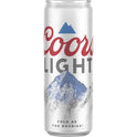 Coors Light Lager Beer,  24 fl oz Can, 4.2% ABV