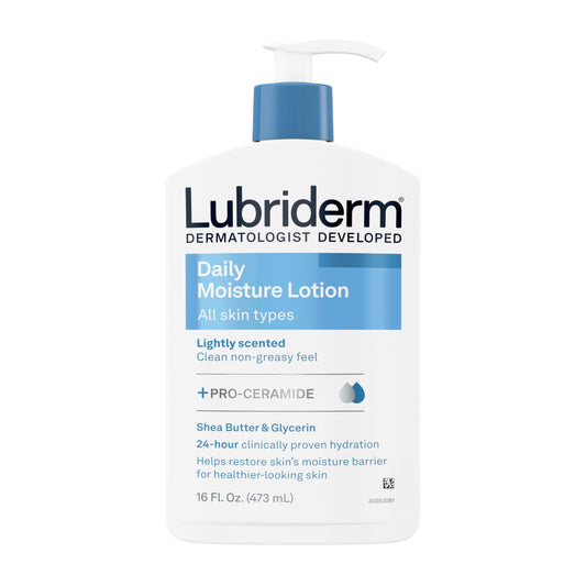 Lubriderm Daily Moisture Body Lotion + Pro-Ceramide, 16 fl. oz