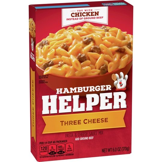 Hamburger Helper, Three Cheese