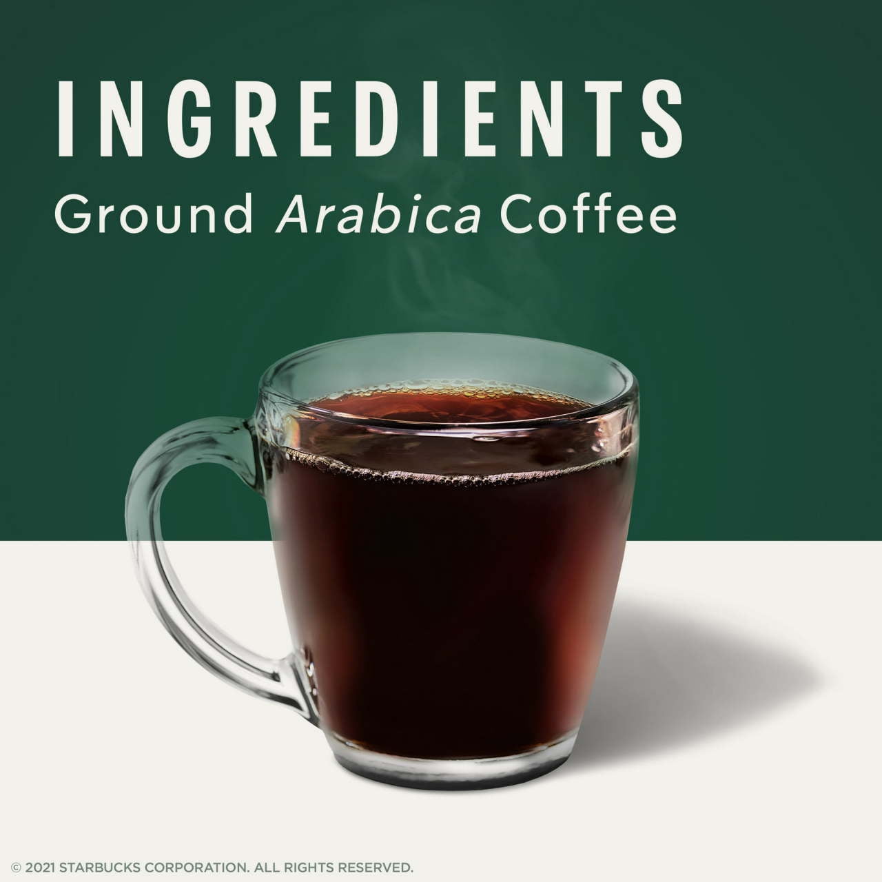 Starbucks Arabica Beans Veranda Blend, Blonde Roast, Ground Coffee, 18 oz