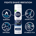 NIVEA MEN Sensitive Shave Gel, 7 Oz Can