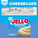 Jell-O Cheesecake Sugar Free Fat Free Instant Pudding Mix & Pie Filling, 1 oz. Box