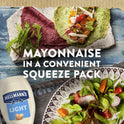 Hellmann's Made with Cage Free Eggs Light Mayonnaise, 20 fl oz Bottle