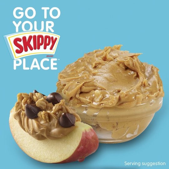 SKIPPY SUPER CHUNK Peanut Butter, 7 g Protein Per Serving, Plastic Jar 16.3 oz