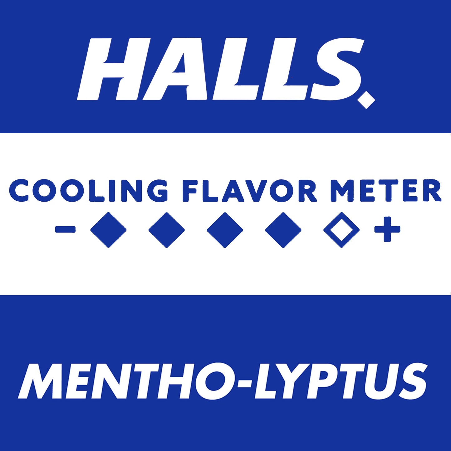 HALLS Relief Mentho-Lyptus Cough Drops, Economy Pack, 80 Drops