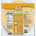 Mission Jalapeno Cheddar Flour Tortilla Wraps, 6 Count