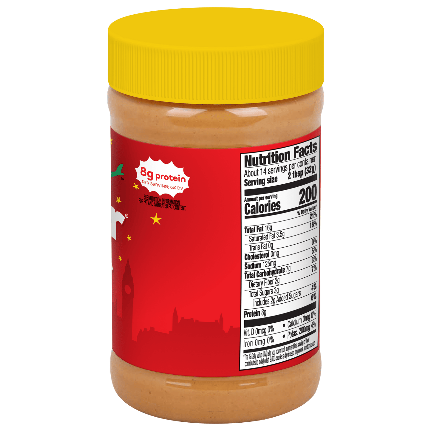 Peter Pan Creamy Peanut Butter, Gluten Free Peanut Butter, 16.3 oz Jar