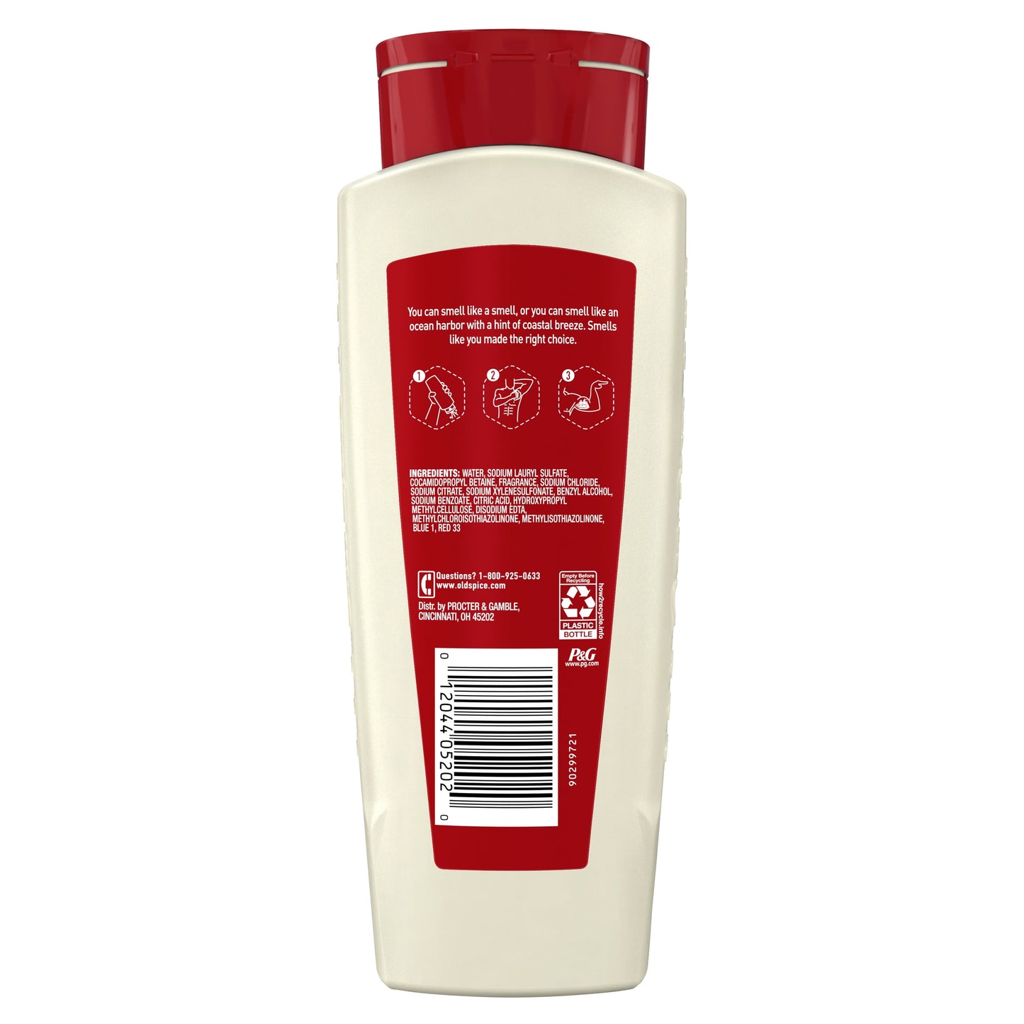 Old Spice Men's Body Wash for Men, Harbor, 18 oz