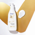 Dove Body Love Restoring Care Non Greasy Body Lotion Cream Oil for Dry Skin, 13.5 fl oz