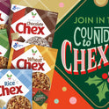 Wheat Chex Breakfast Cereal, Homemade Chex Mix Ingredient, Family Size, 19 OZ