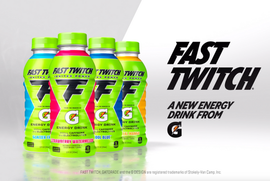 Fast Twitch Energy drink from Gatorade, Tropical Mango, 12 fl oz