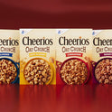 Cheerios Oat Crunch Oats & Honey Oat Breakfast Cereal, Family Size, 24 oz